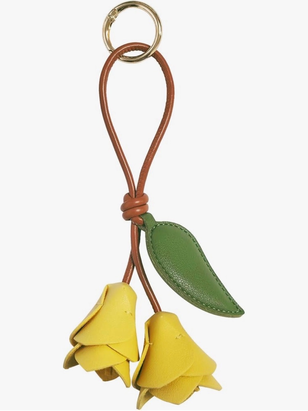 NEW Double-Petaled Tulip Bag Charms Flower Bag Charm